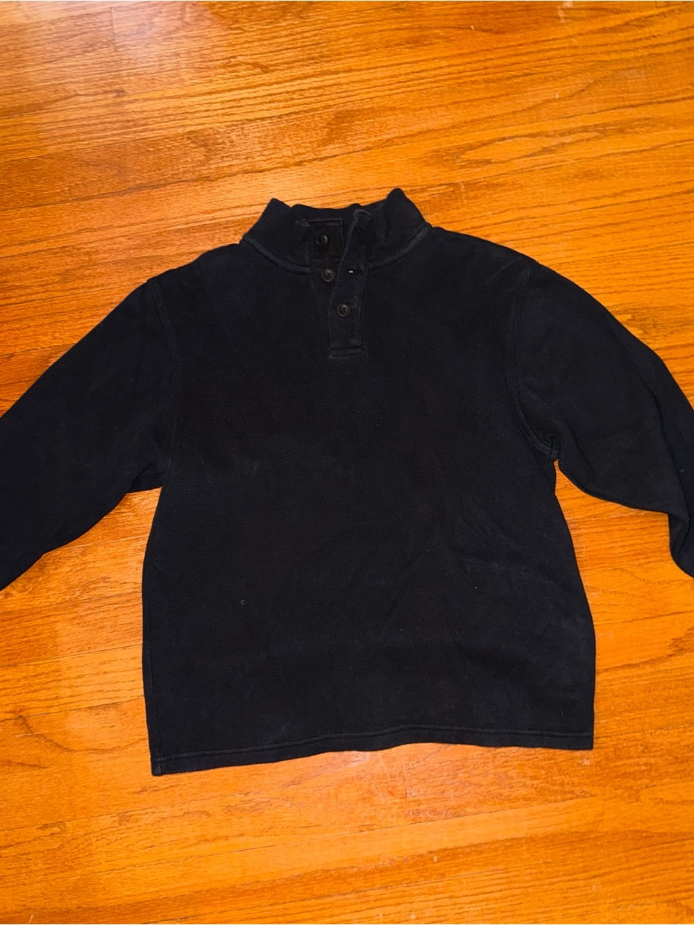 GAP youth (12) Black Zip-Style Pullover Sweater